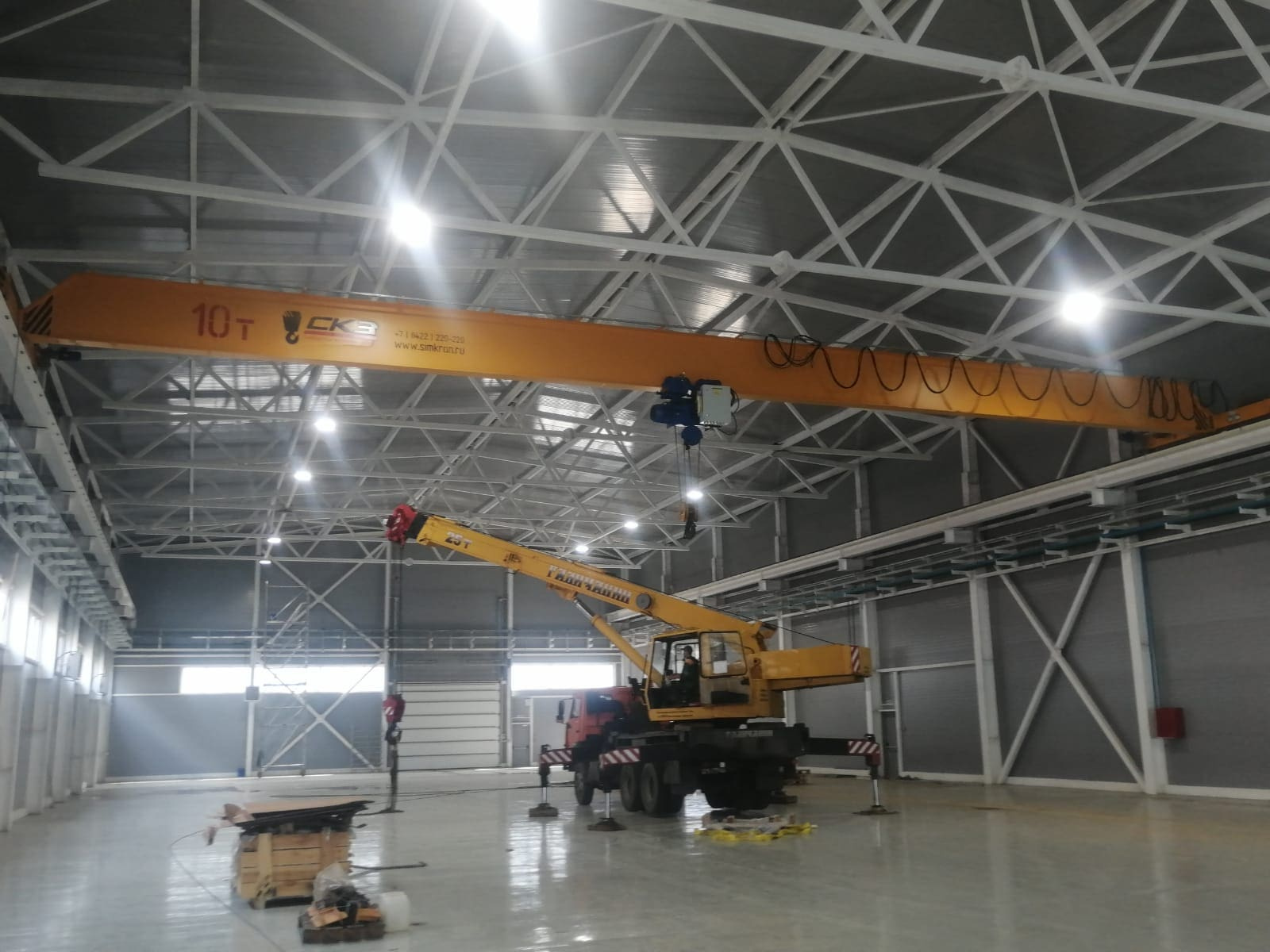 Кран Мостовой Однобалочный (Балка)